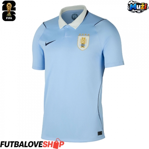 Dres Uruguaj Domáci MS 2026 Krátky Rukáv